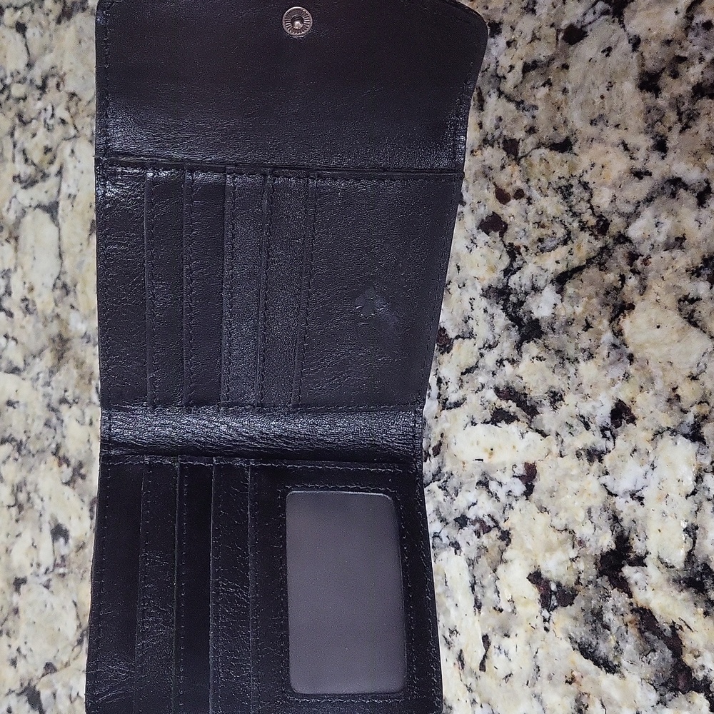 Patricia Nash Reiti Wallet Black & White Sunflower Print - Picture 7 of 15